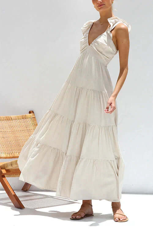 Casual Warm Weather Long Sleeve Dress