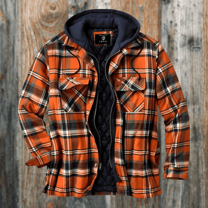 Classic Plaid Mens Jacket - Comfort Fit