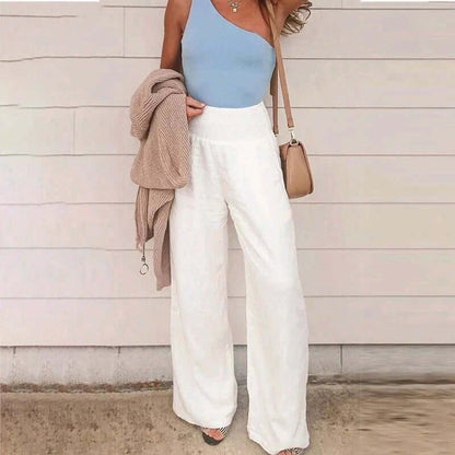 Loose Fit Summer Linen Pants