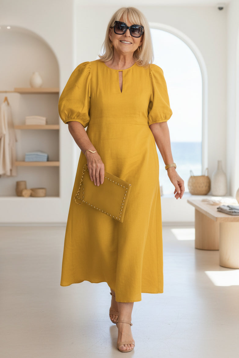 Comfy Casual Summer Dress for Women with Belly Control