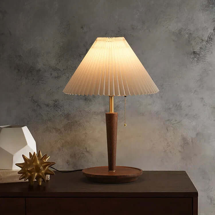 Folded Wooden Desk Lamp
