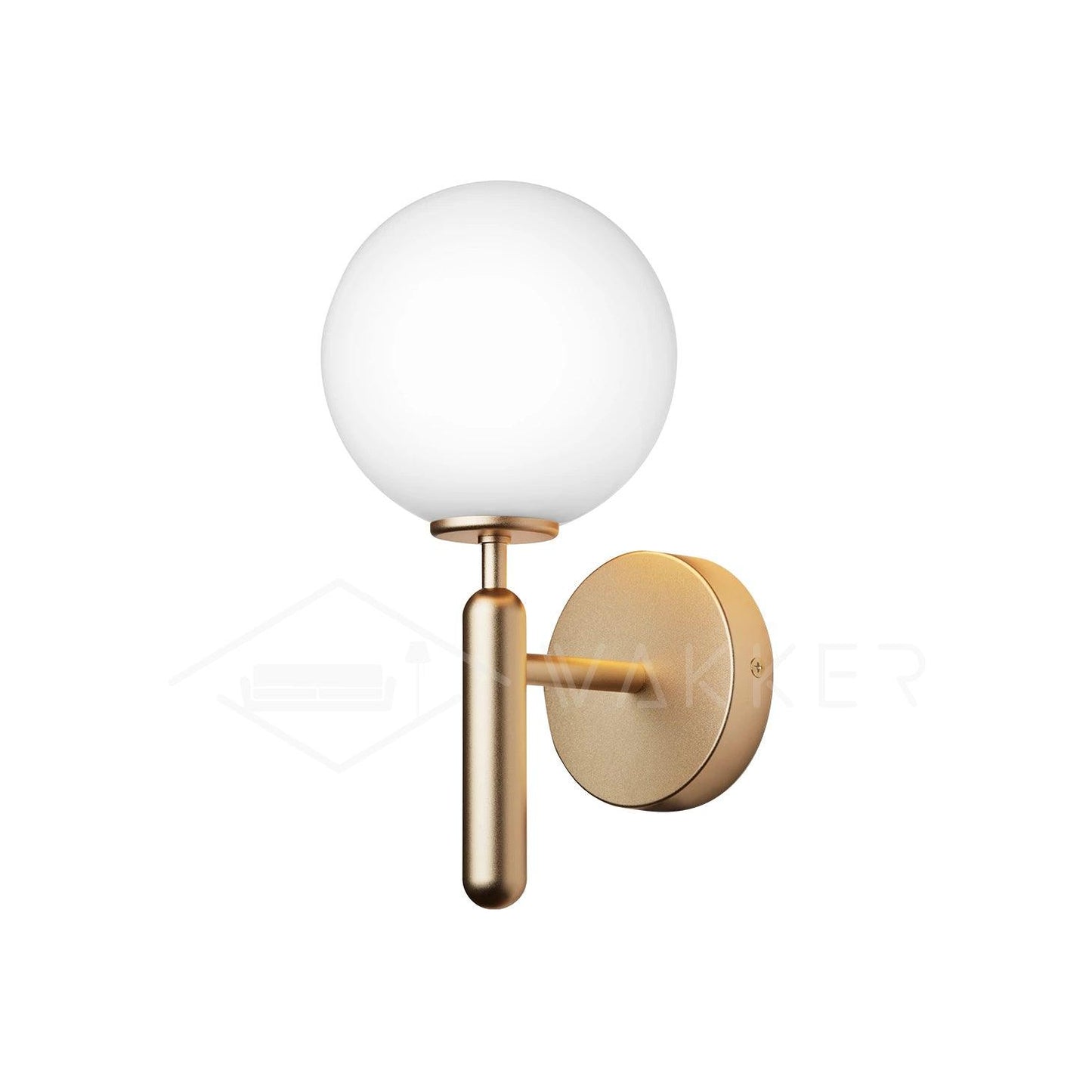 Stylish Glass Wall Light Fixture