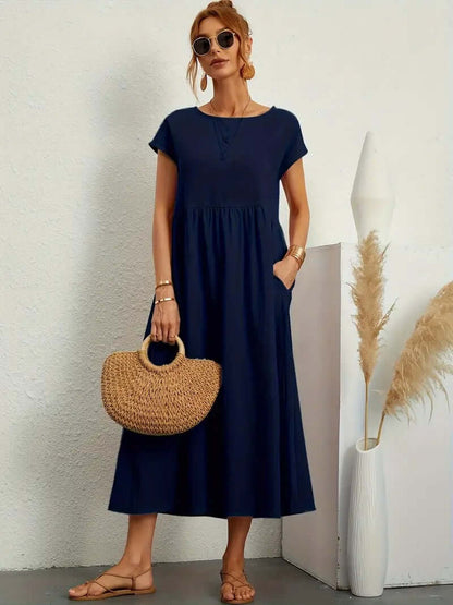 Women's Sunny Strapless Dress with Purse