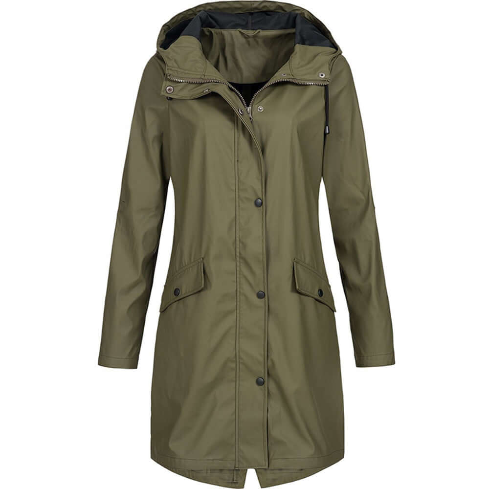Ladies Waterproof Parka Jacket