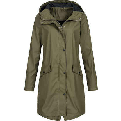 Ladies Waterproof Parka Jacket