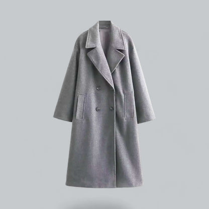 Ladies Large Double Breasted Coat