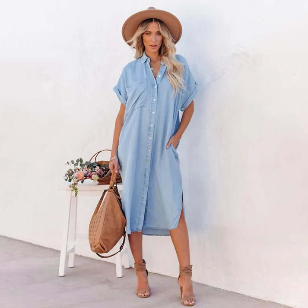 Comfy Knee Length Summer Dress