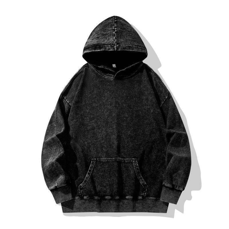 Relaxed Fit Mens Hooded Sweatshirt - Luxivelle