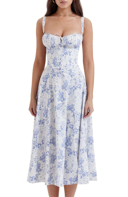 Fashionable Graphic Corset Dress