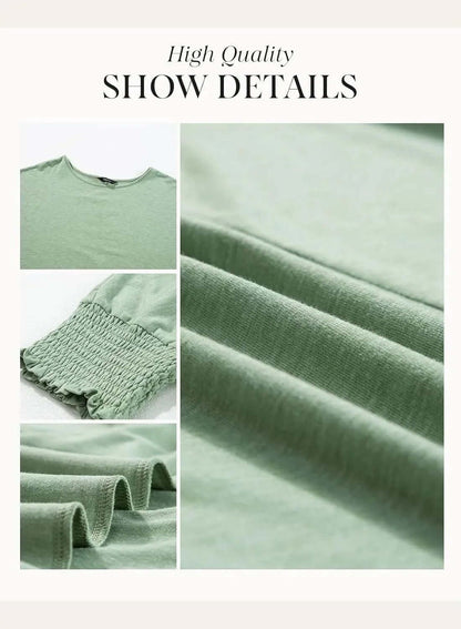 Ladies' Stretchy Crew Neck Tee