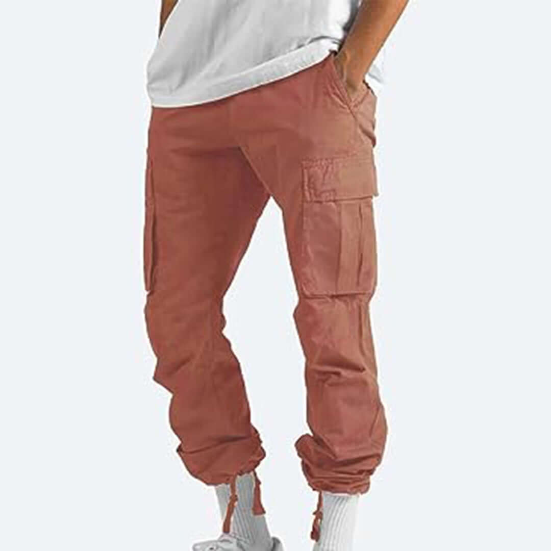 Relaxed Fit Cargo Pants with Extra Pockets