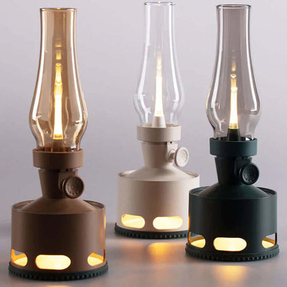 Retro LED Lantern - Rechargeable USB Powered
