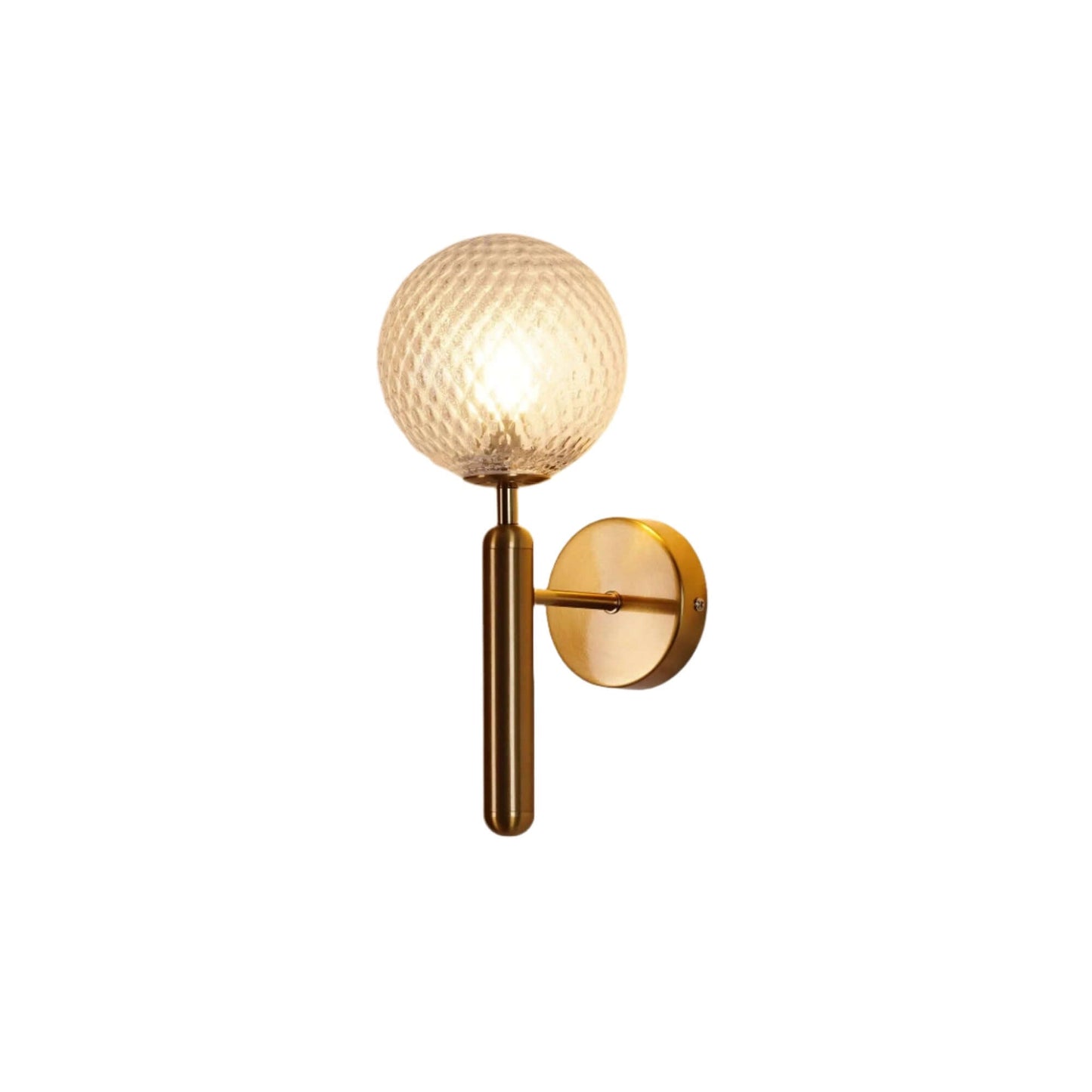 Stylish Glass Wall Light Fixture
