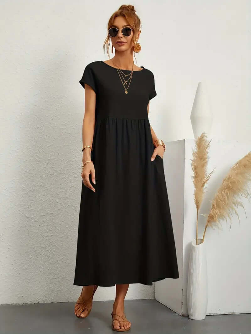 Women's Sunny Strapless Dress with Purse