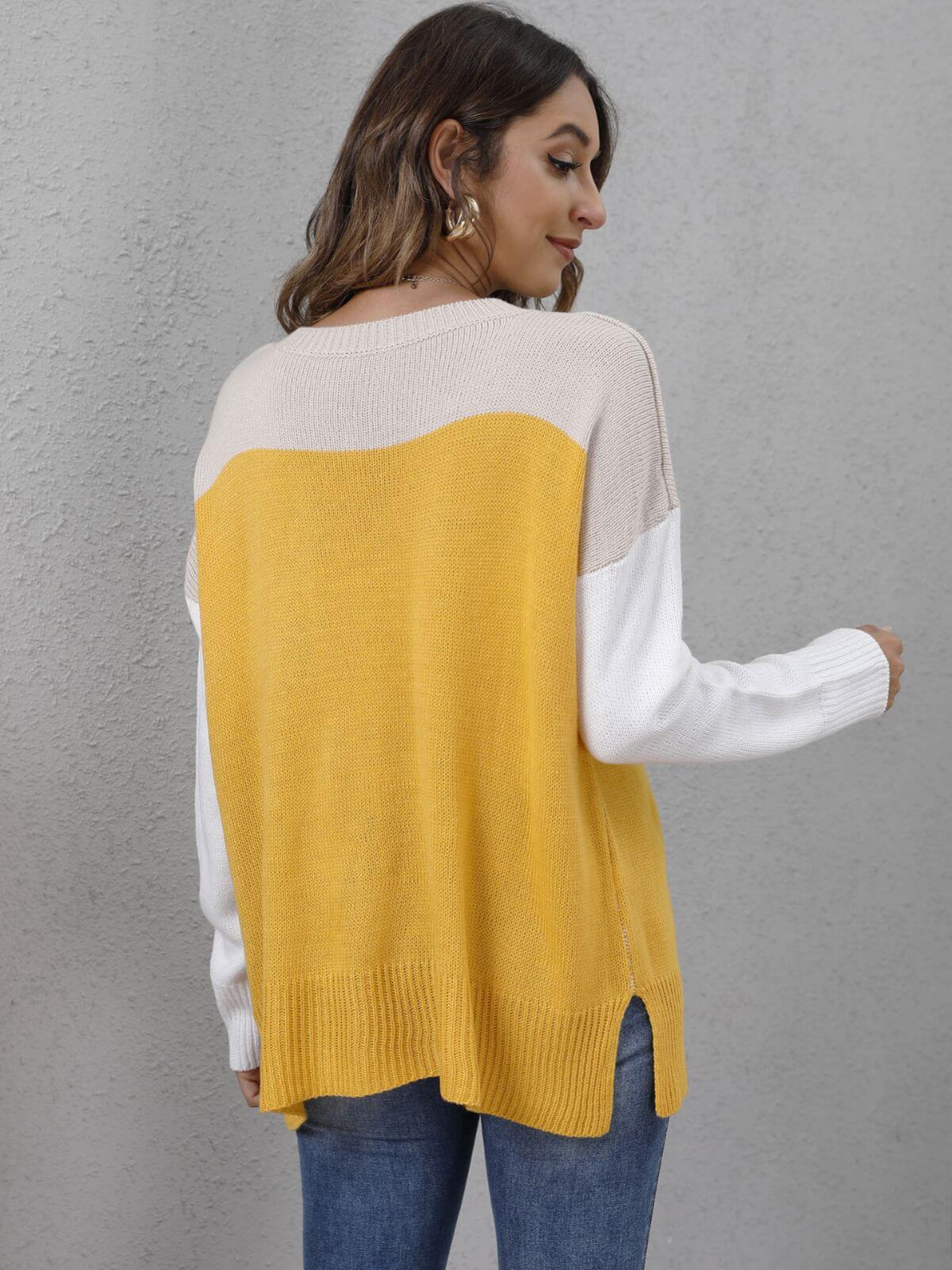 Soft Crew Neck Oversized Sweater