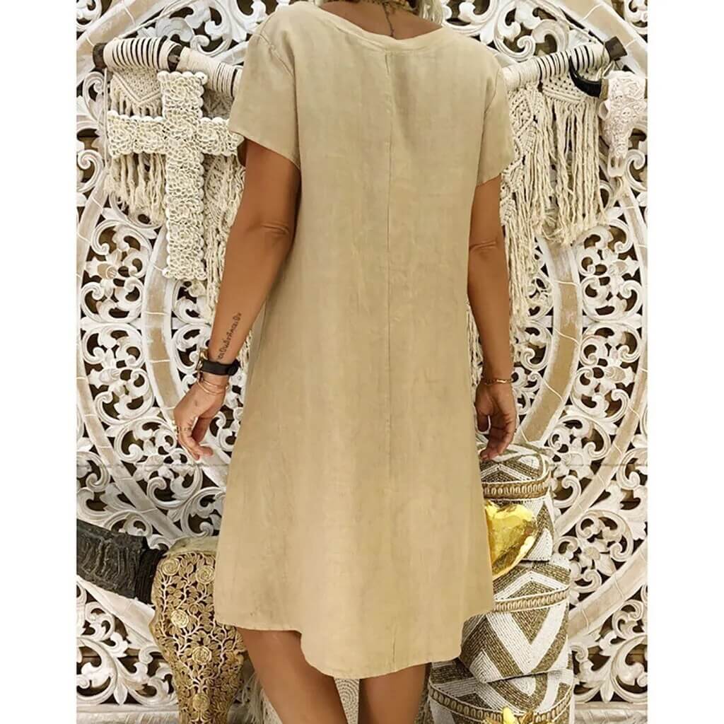 Breathable Cotton Summer Dress