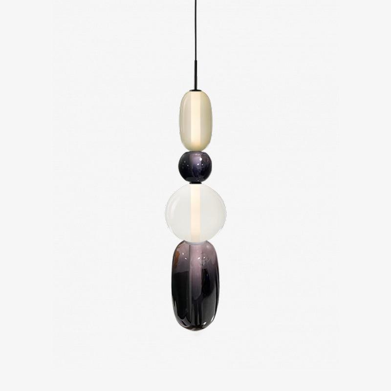 Vibrant Glass Drop Ceiling Light