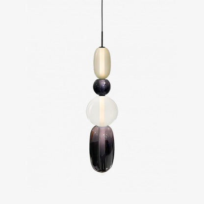 Vibrant Glass Drop Ceiling Light
