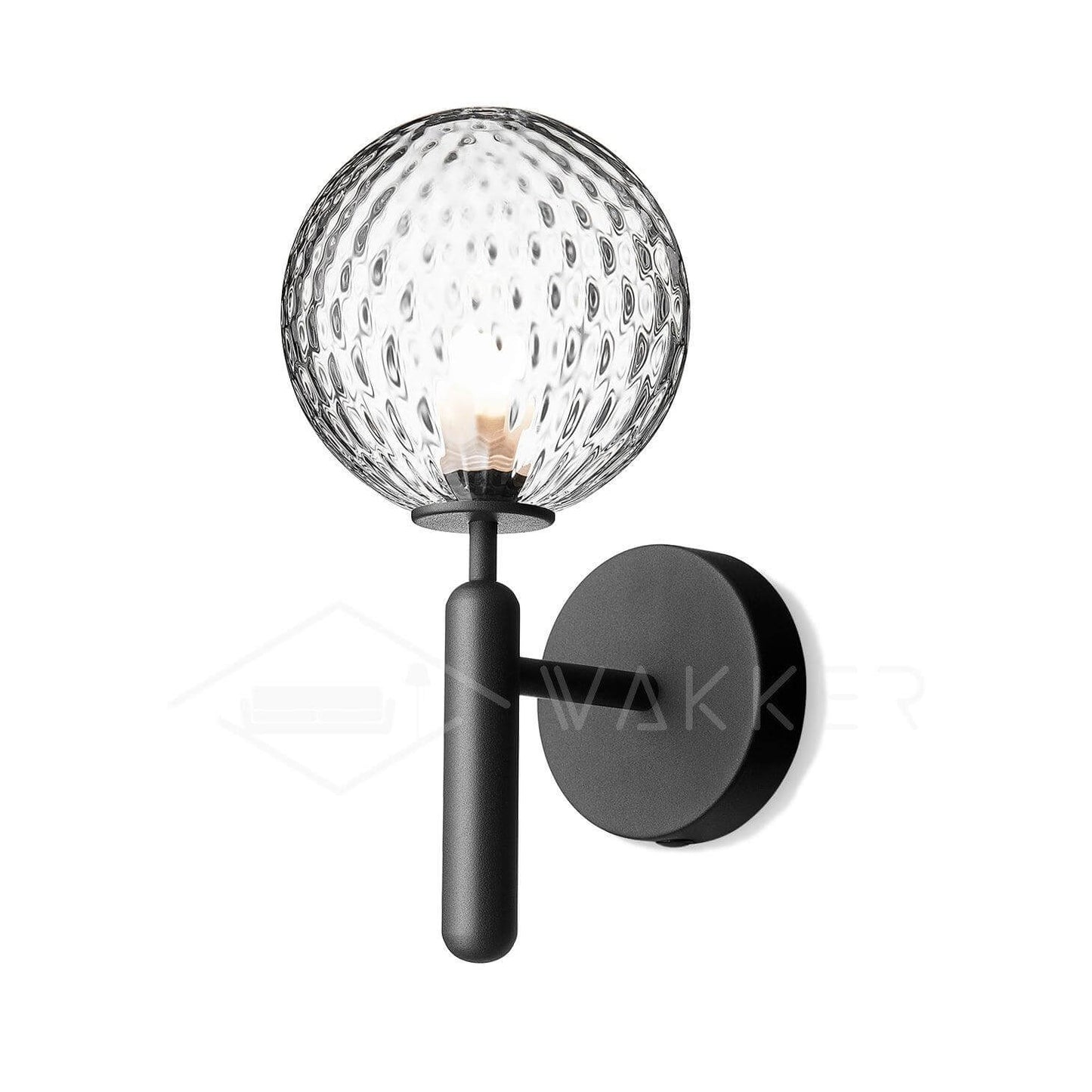 Stylish Glass Wall Light Fixture