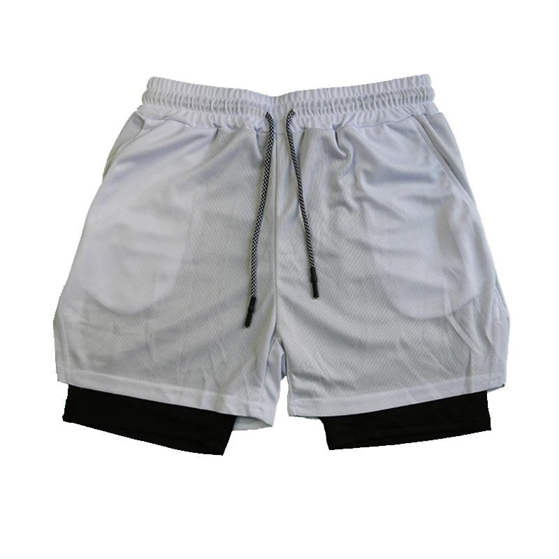 Men's Lightweight Moisture Wicking Athletic Running Shorts