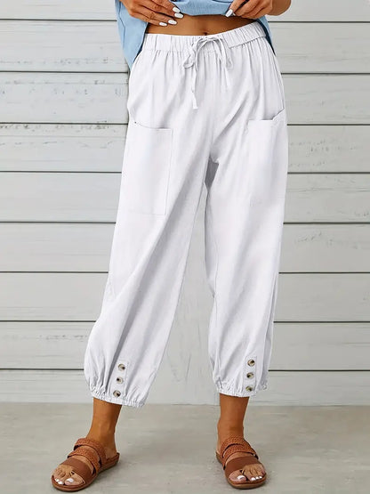 Ladies Comfort Fit Straight Leg Pants