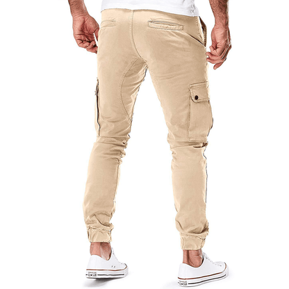 Men's Fitted Elastic Combat Pants