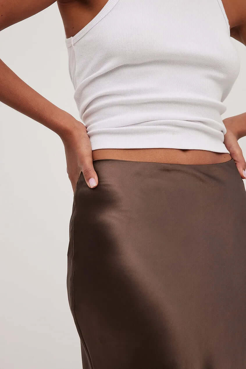 Elegant Long Flowy Skirt