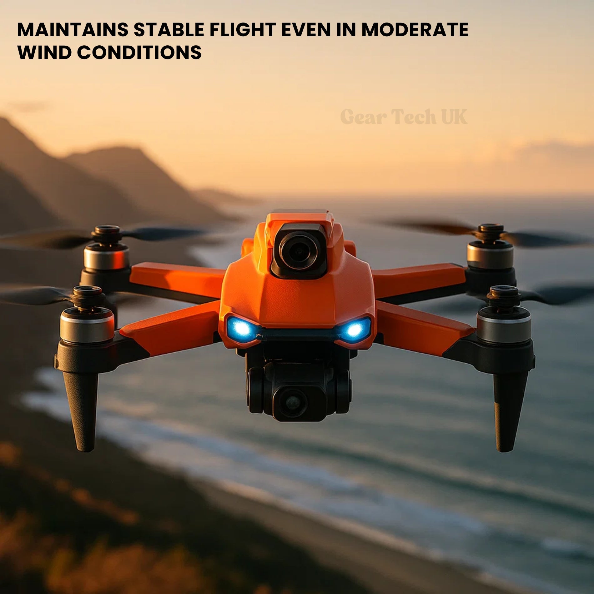 High Definition 8K Dual Camera GPS Quadcopter Drone - Luxivelle