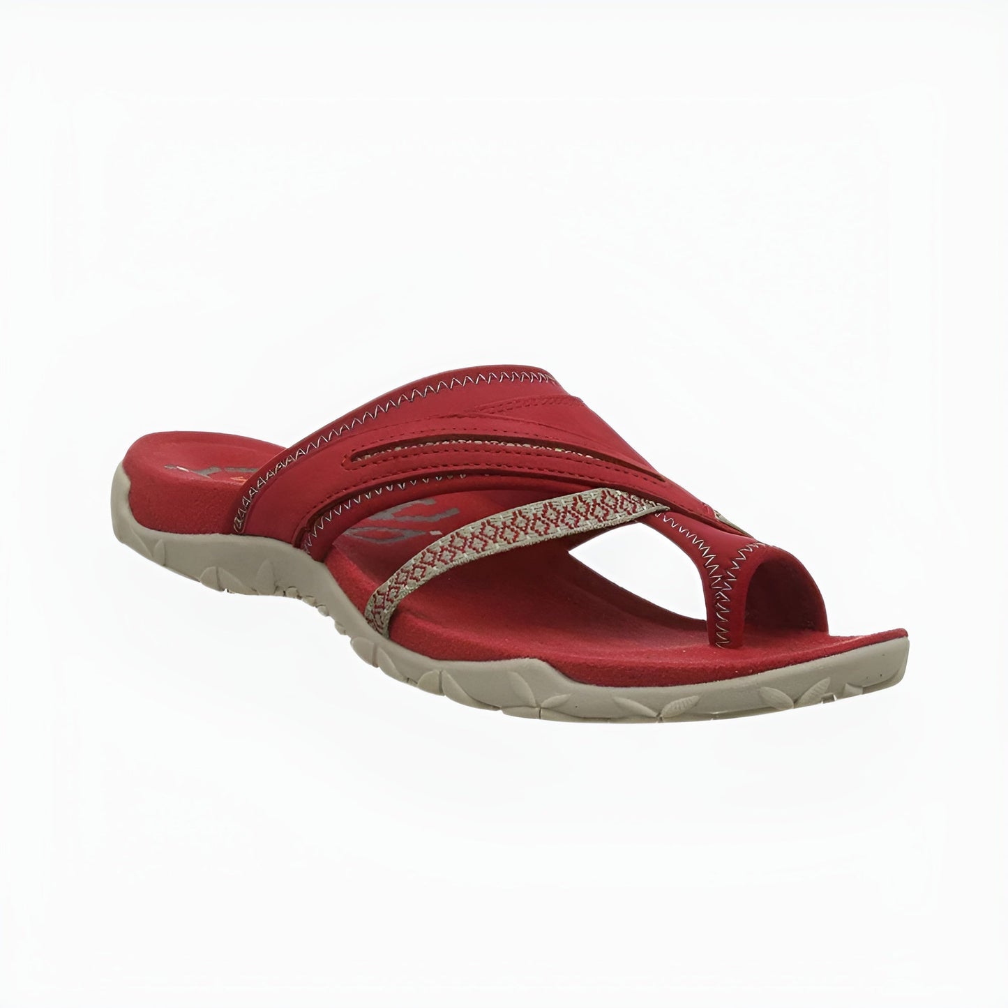 Buckle Toe Strap Sandals for Women