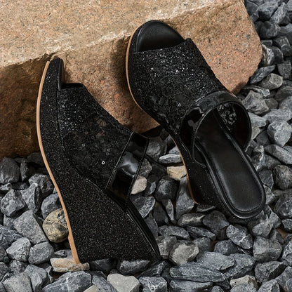 Beautiful Lace Up High Heel Shoes