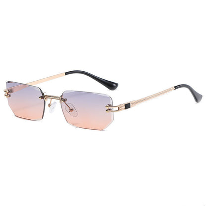 Trendy Frameless Sky Sunglasses