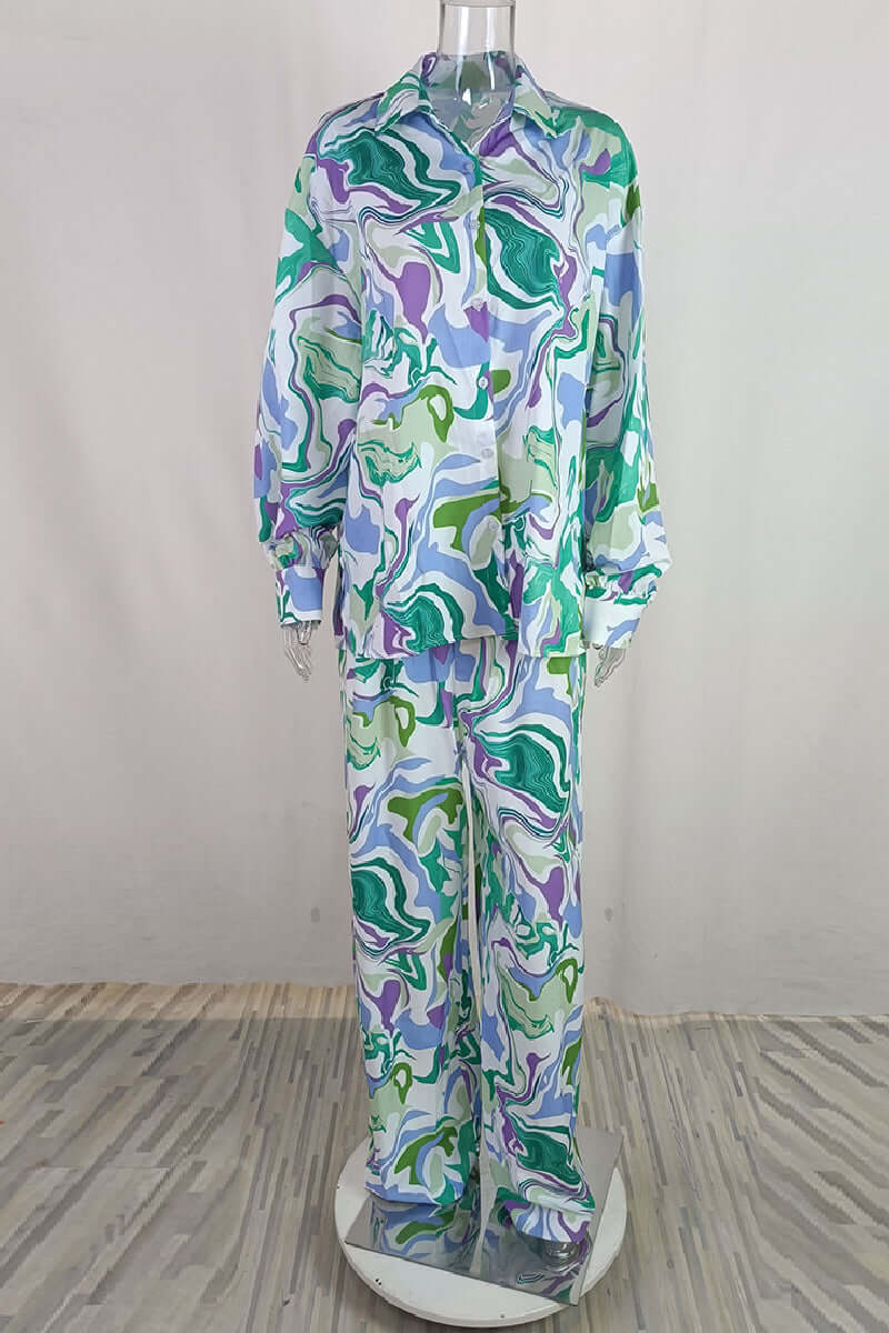 Soft Knit 2-Piece Cardigan Pants Set
