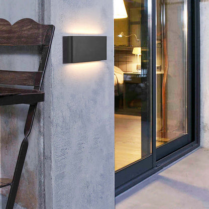 Stylish LED Exterior Wall Light Fixture