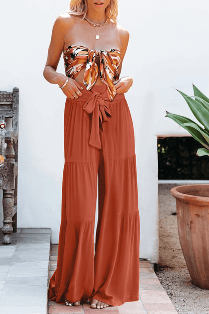 Comfortable Women's Relaxed Fit Wide Leg Trousers