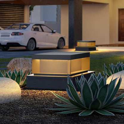 Waterproof Garden Post Lamp - Durable Outdoor Light