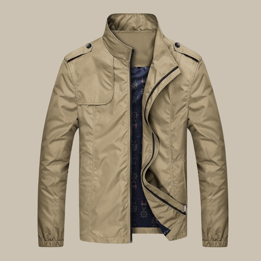 Classic Fall Mens Button Down Coat - Luxivelle