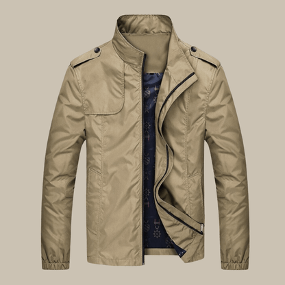 Classic Fall Mens Button Down Coat - Luxivelle