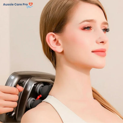 Relaxing 4-in-1 Heated Neck Massager with EMS Therapy
