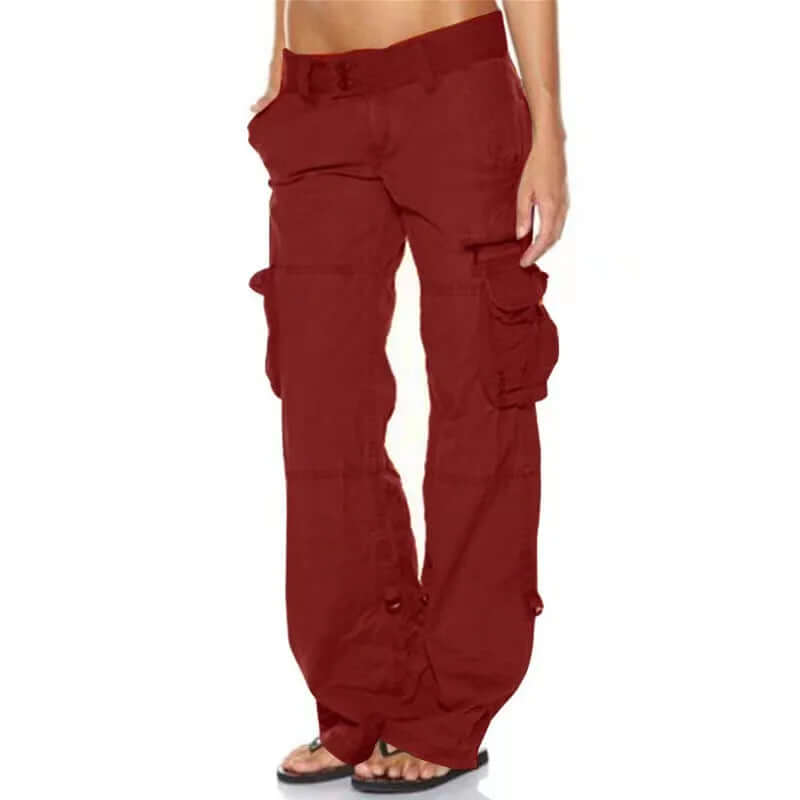 Relaxed Fit Combat Cargo Pants