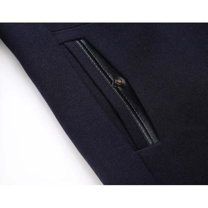 Men's Classic Fit Warm Wool Overcoat