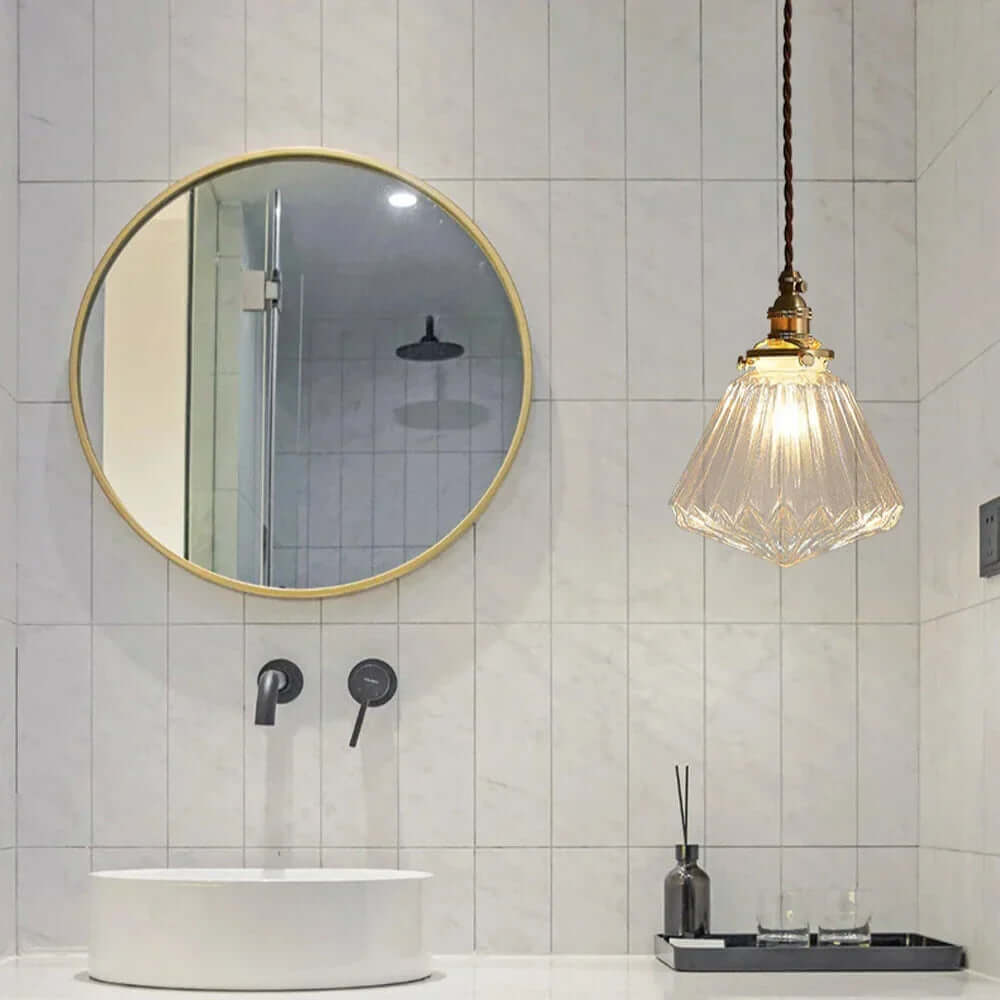Luxurious Sparkling Glass Drop Lamp