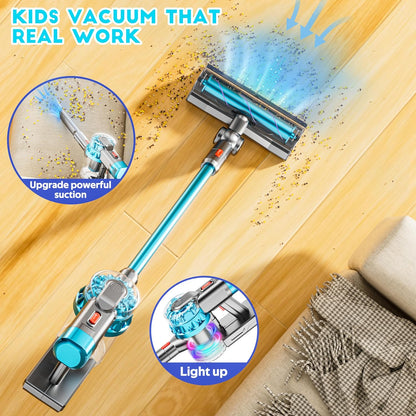 Fun Toy Vacuum Cleaner with Lights and Sounds