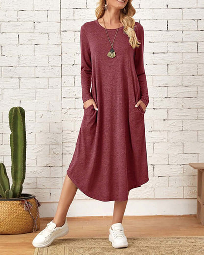 Warm Oversized Cold Weather Dress
