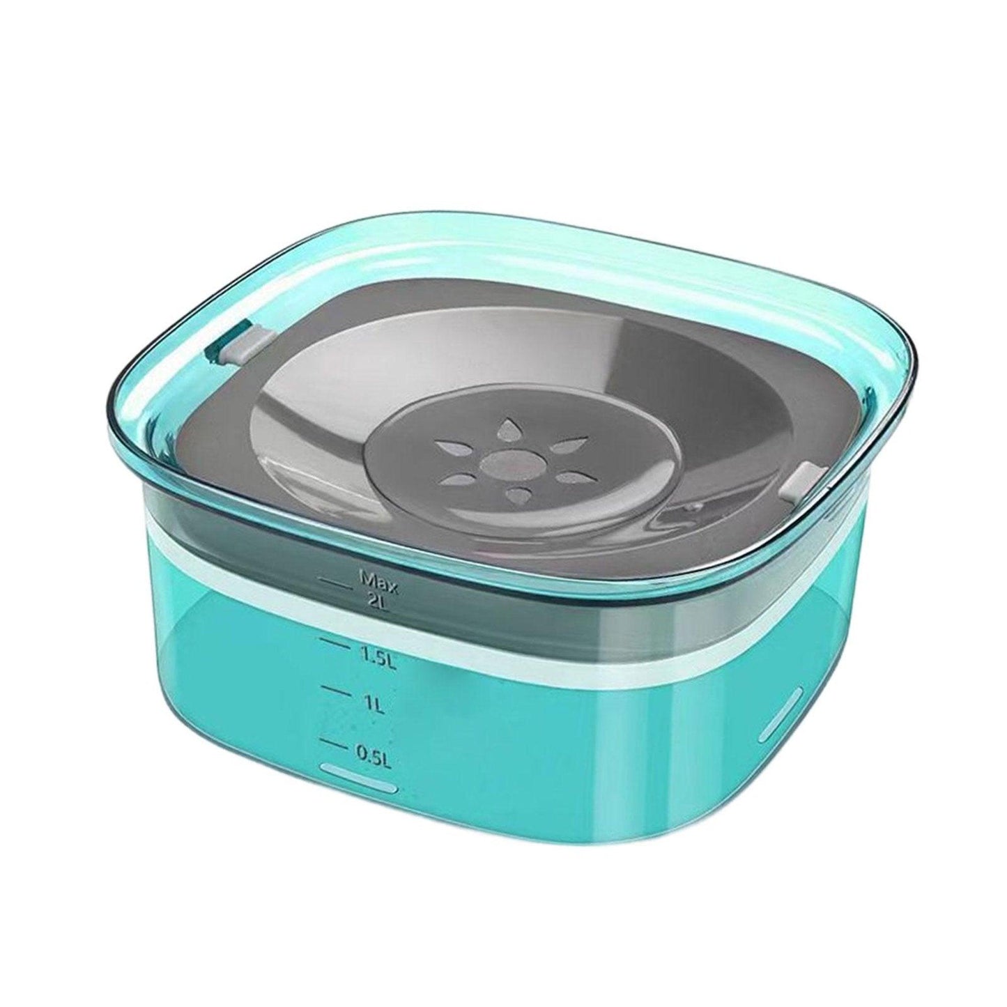 Spill Proof Pet Water Bowl | Durable Dog Cat Dish
