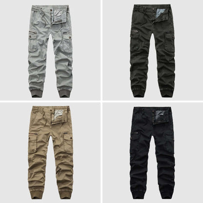 Comfortable Fit Men's Stretch Pants with Pockets