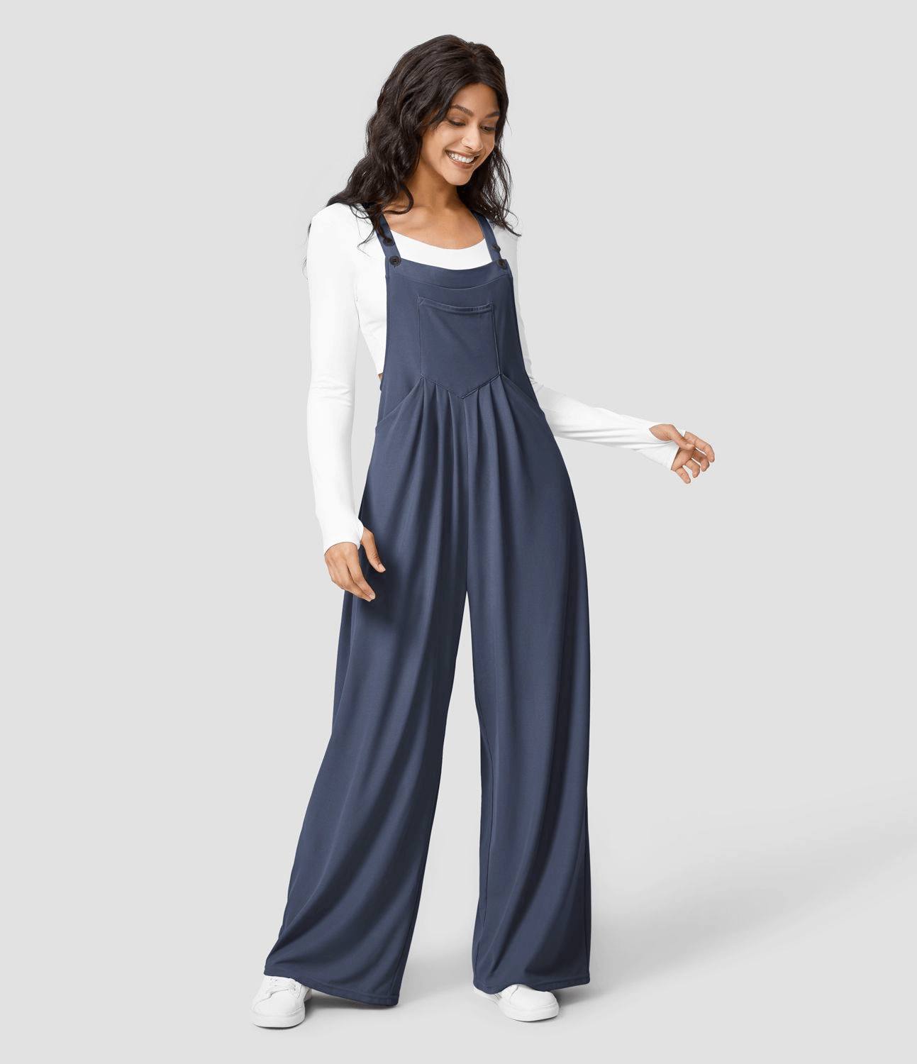 Relaxed Fit Women's Utility Jumpsuit