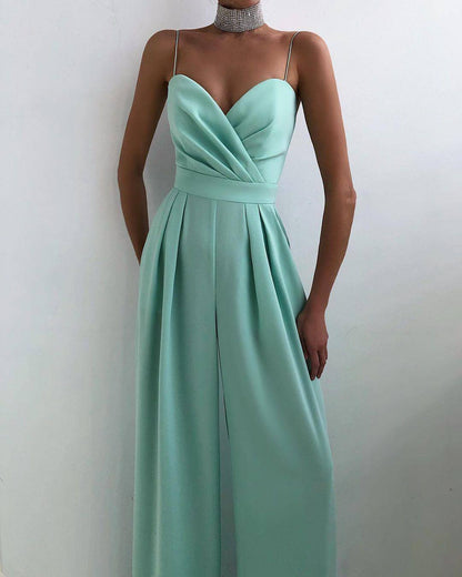 Chic High Waist Women's Jumpsuit