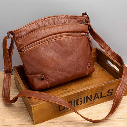 Premium Leather Tote Bag for Women - Luxivelle