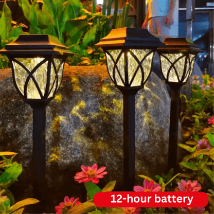 Bright Outdoor Solar Powered LED Garden Lights - Luxivelle