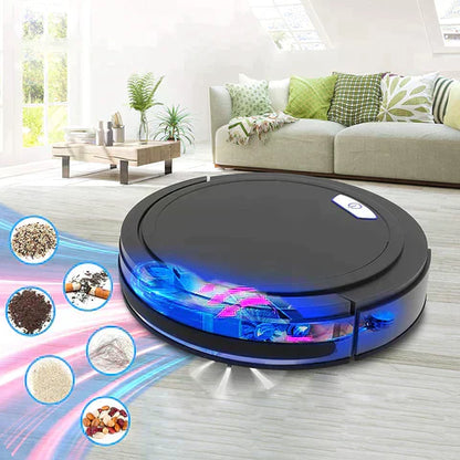 Intelligent Robot Vacuum with Wi-Fi Navigation System - Luxivelle